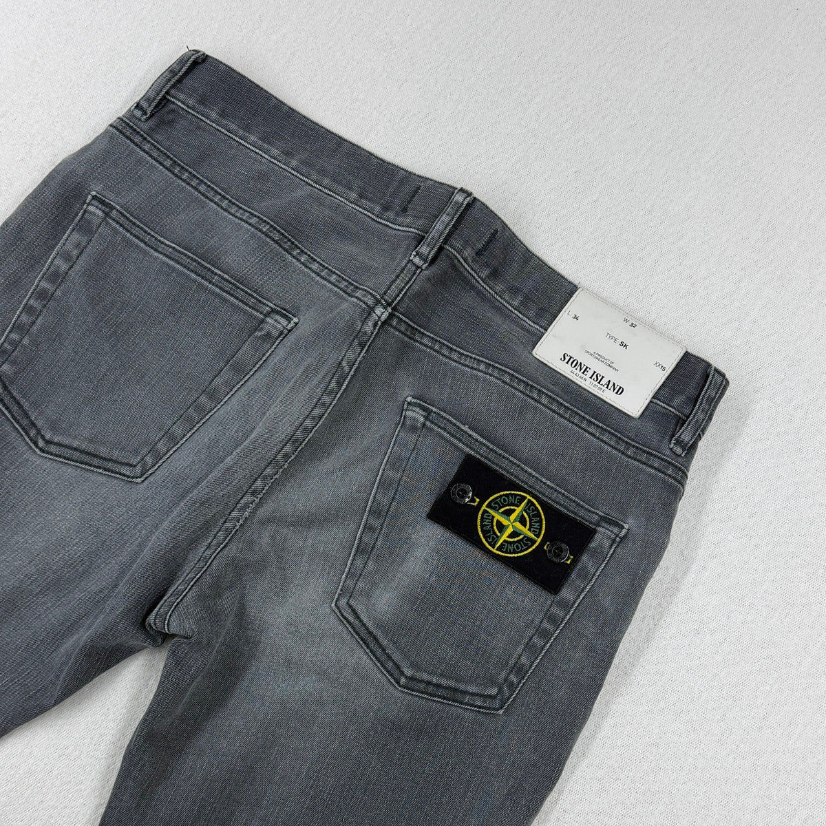 Stone Island AW15 Type SK Skinny Fit Jeans - W32 L34 — detail