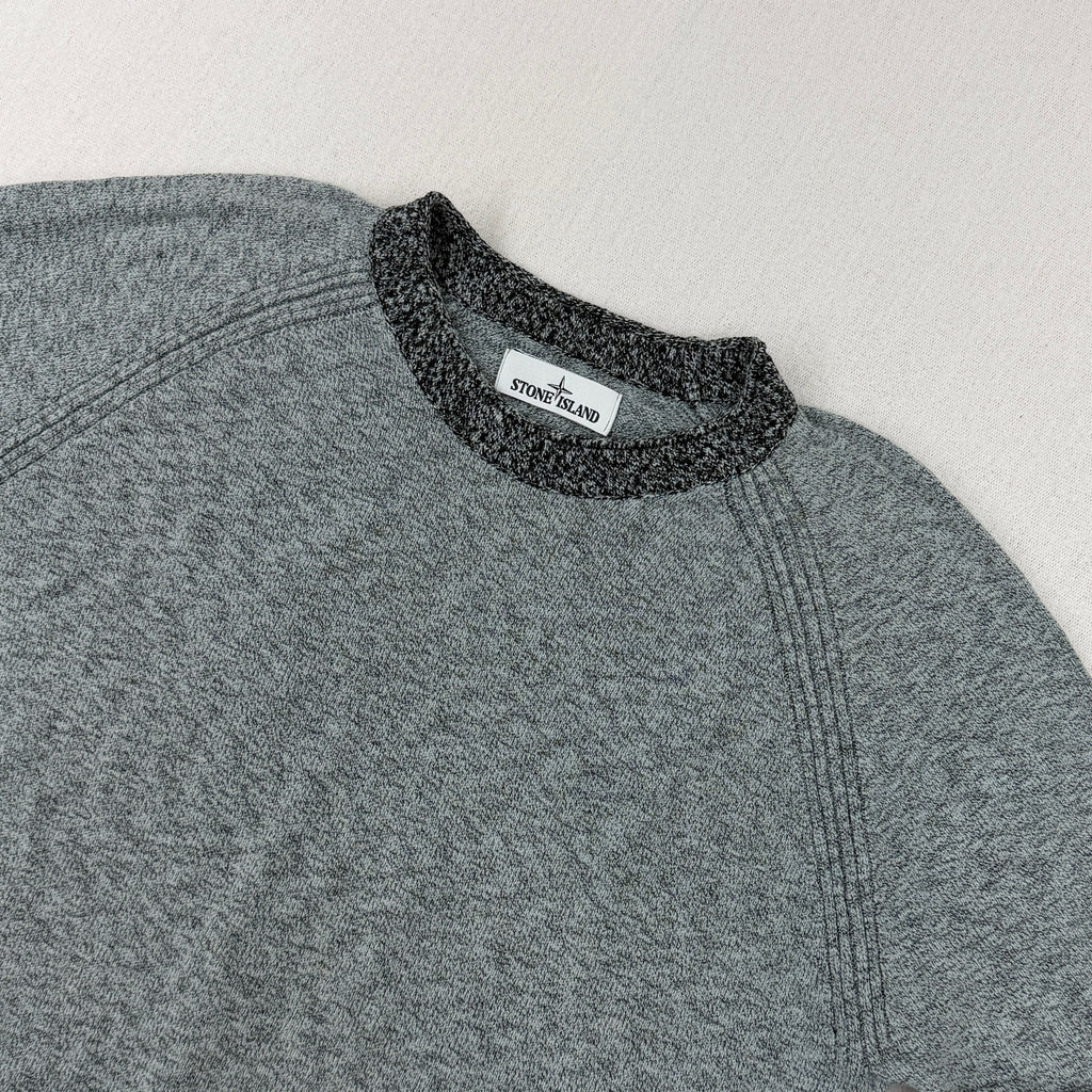 Stone Island AW16 Cotton Blend Melange Crewneck Knit — detail