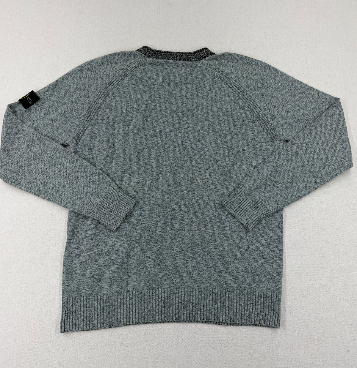 Stone Island AW16 Cotton Blend Melange Crewneck Knit — detail