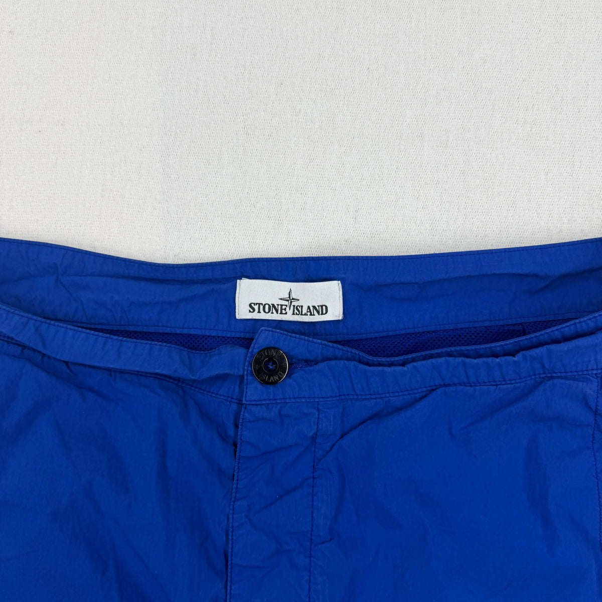 Stone Island Nylon Swimming Trunks — detail
