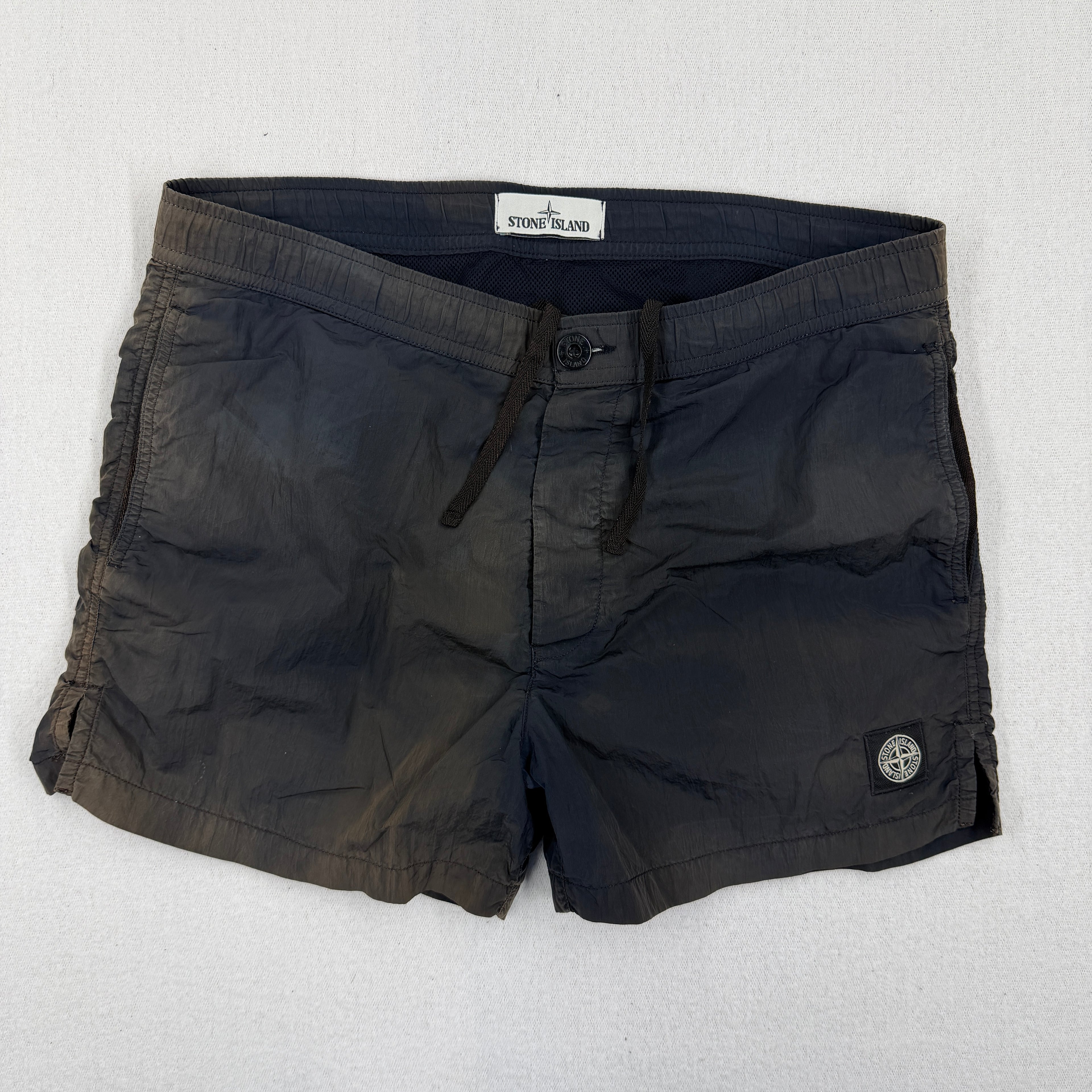 Stone Island Nylon Metal Swim Shorts - Medium
