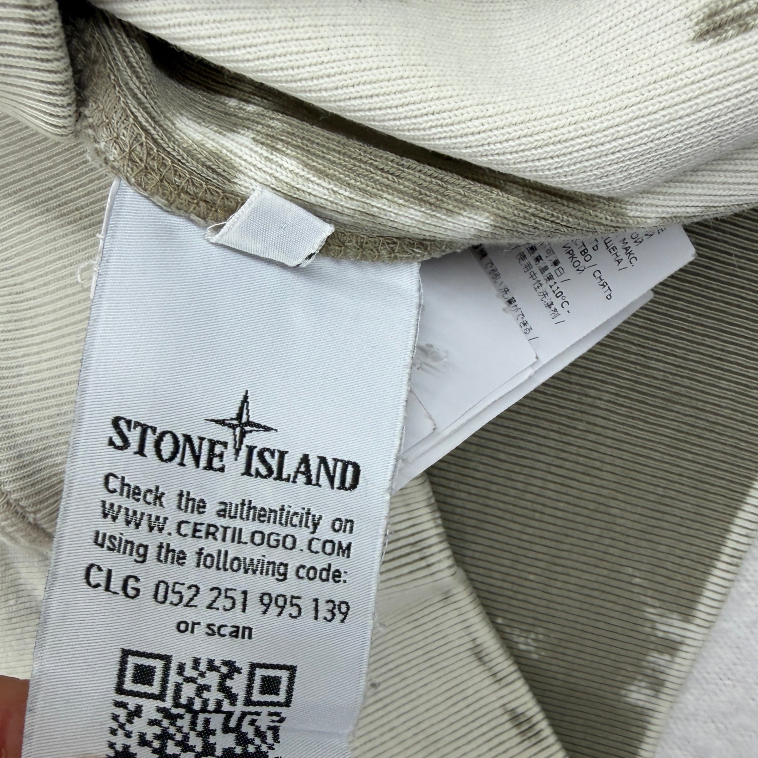 Stone Island Hand Corrosion Crewneck Sweatshirt - Large