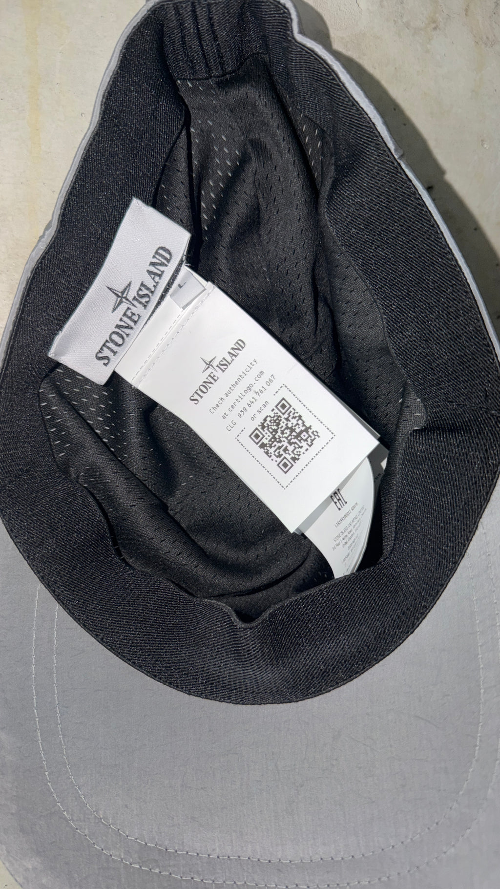 Stone Island Nylon Metal Baseball Cap SS26 - Large