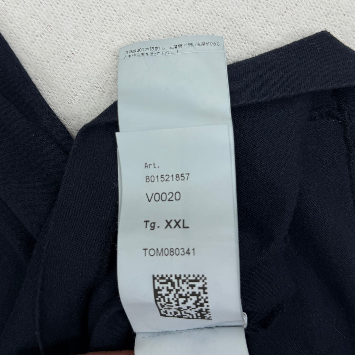 Stone Island Cotton Jersey Henley T-Shirt — detail