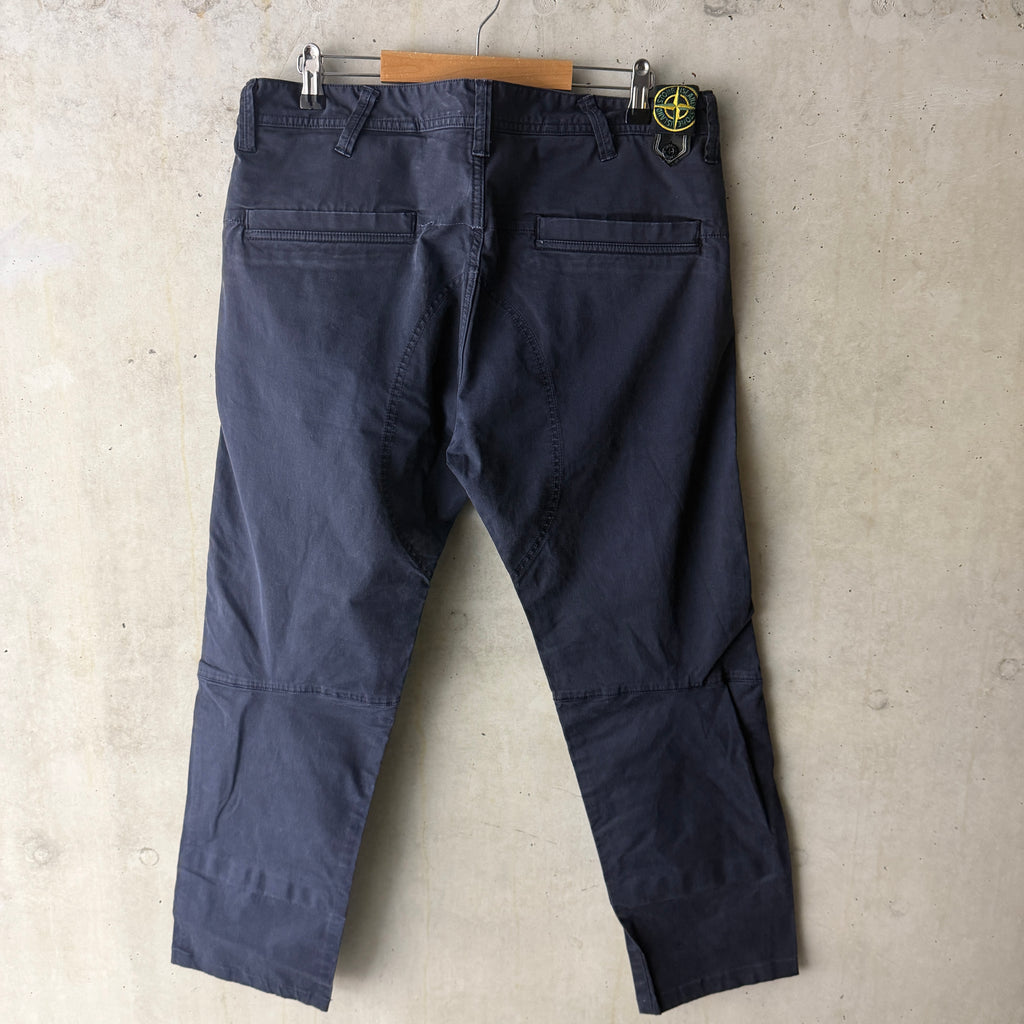 Stone Island Cotton Cargo Trousers - Badge on Back - L (50)