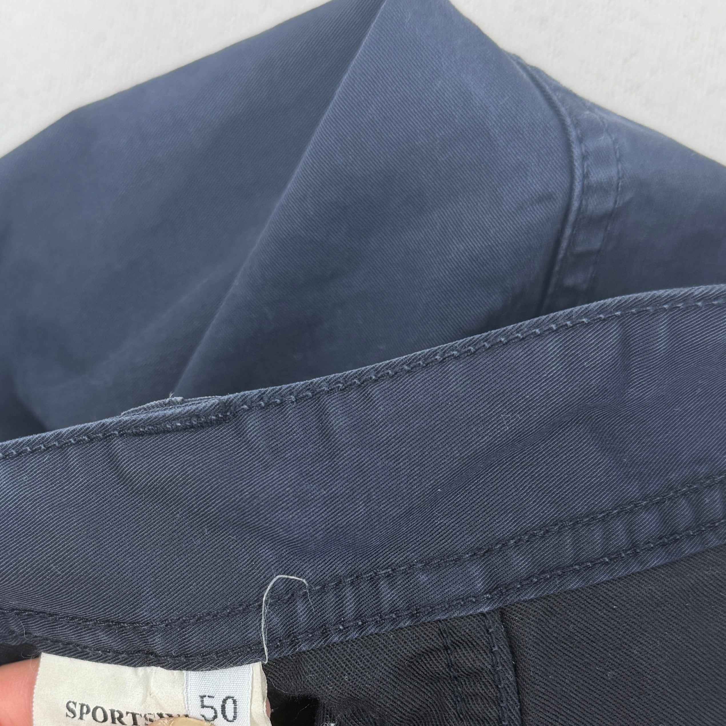 Stone Island Cotton Cargo Trousers - Badge on Back - L (50)