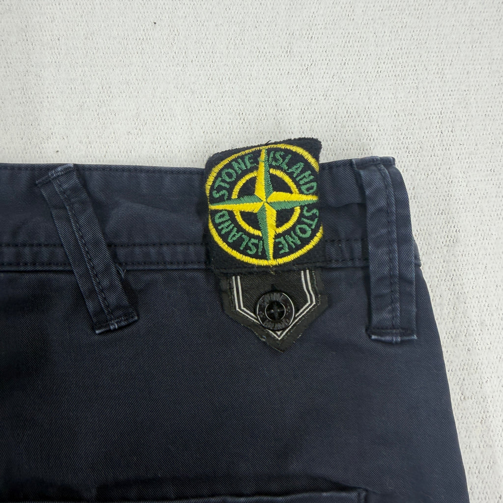 Stone Island Cotton Cargo Trousers - Badge on Back - L (50)