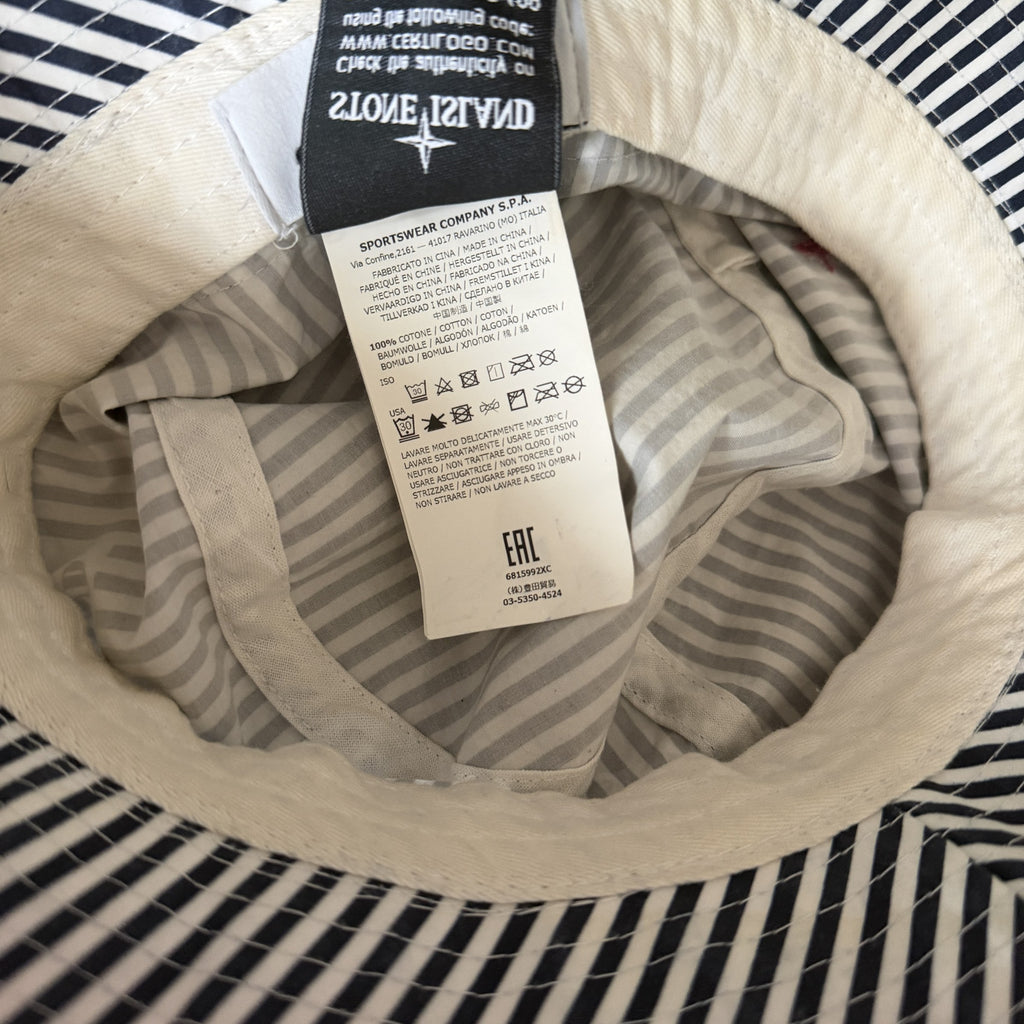 Stone Island Marina Bucket Hat - Large