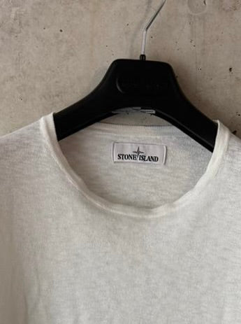 Stone Island Cotton Knit Pullover - XL