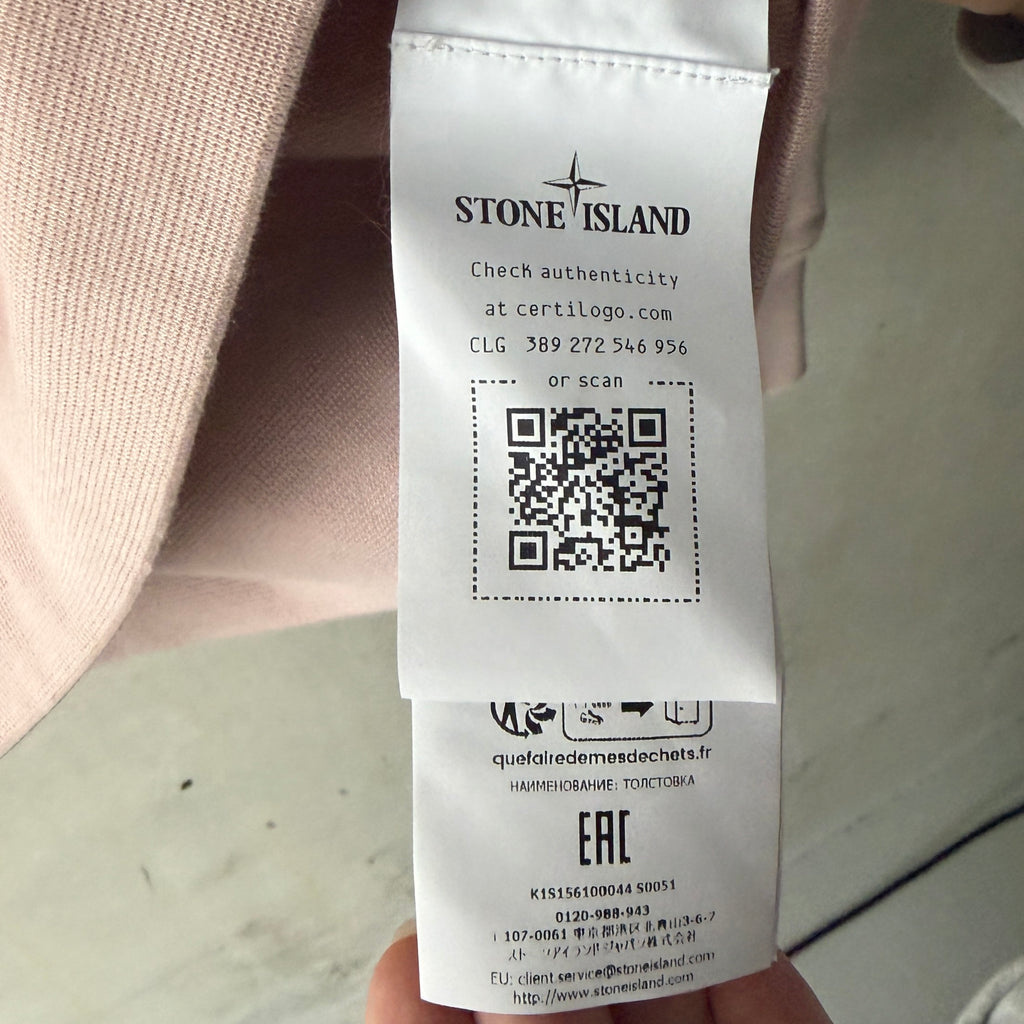 Stone Island Organic Cotton Sweatshirt - Medium