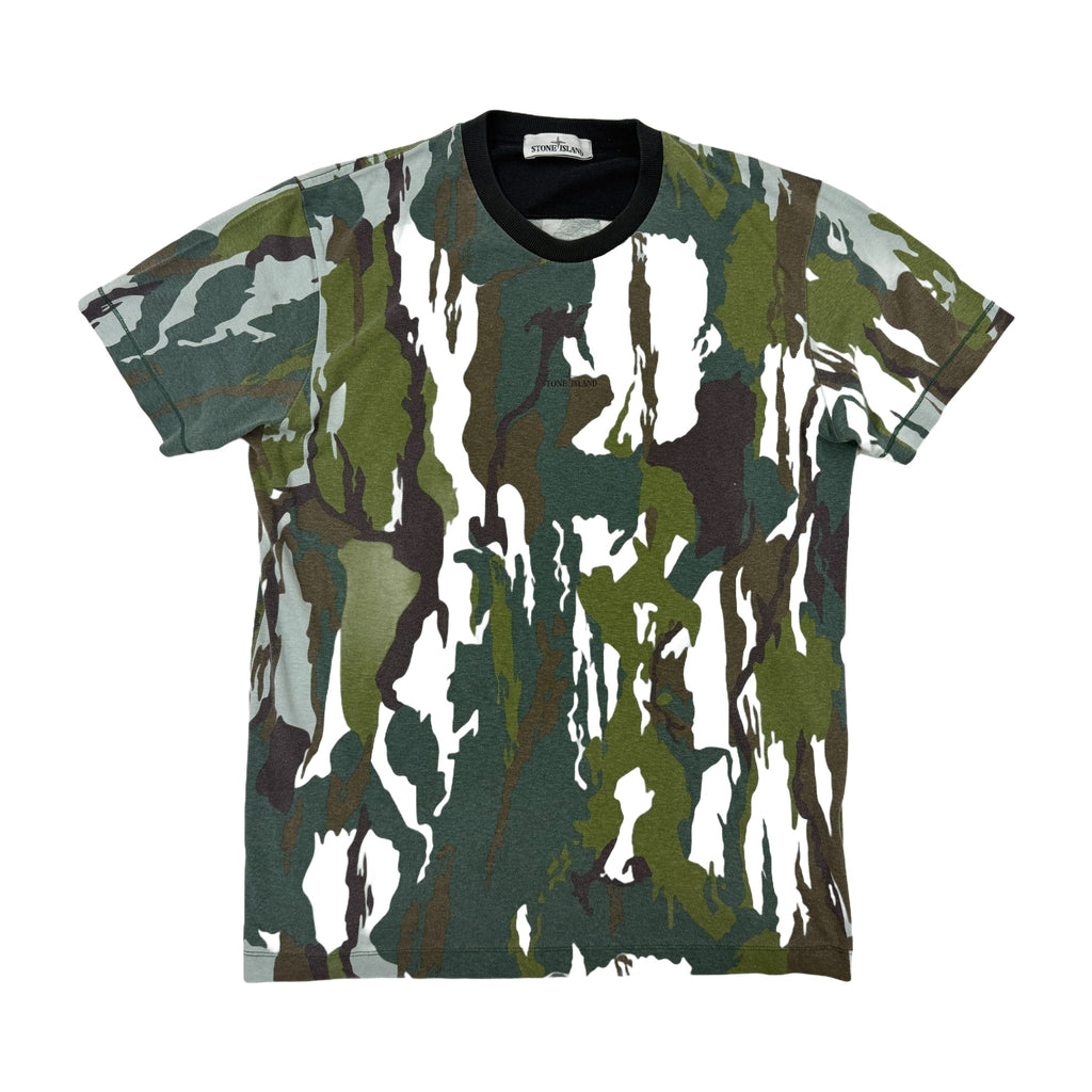 Stone Island Flowing Camo T-Shirt — front