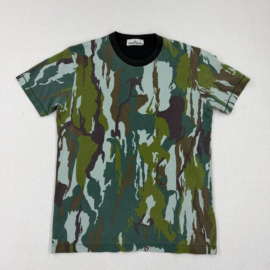 Stone Island Flowing Camo T-Shirt — front