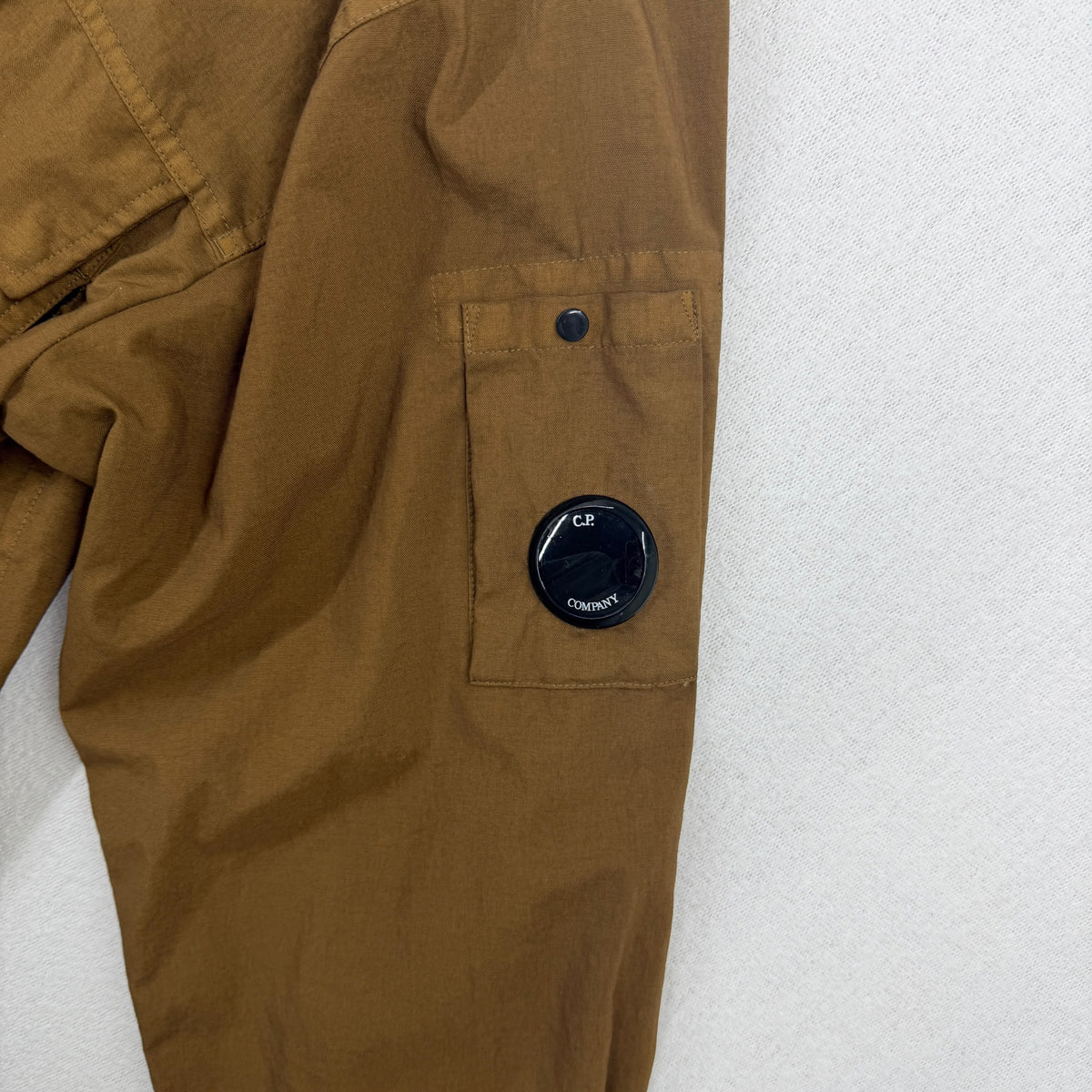C.P. Company Taylon-P Hooded Overshirt — badge
