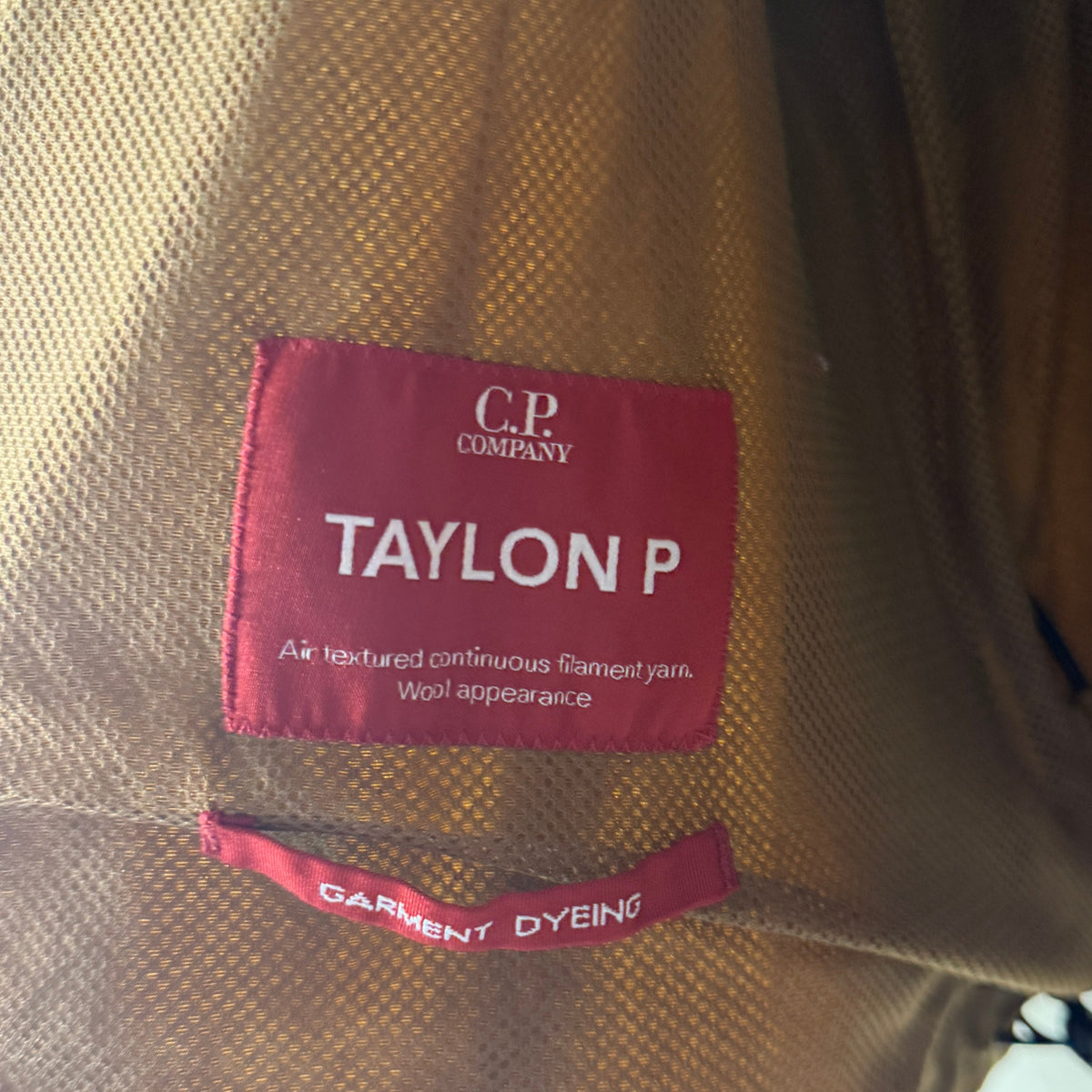 C.P. Company Taylon-P Hooded Overshirt — detail