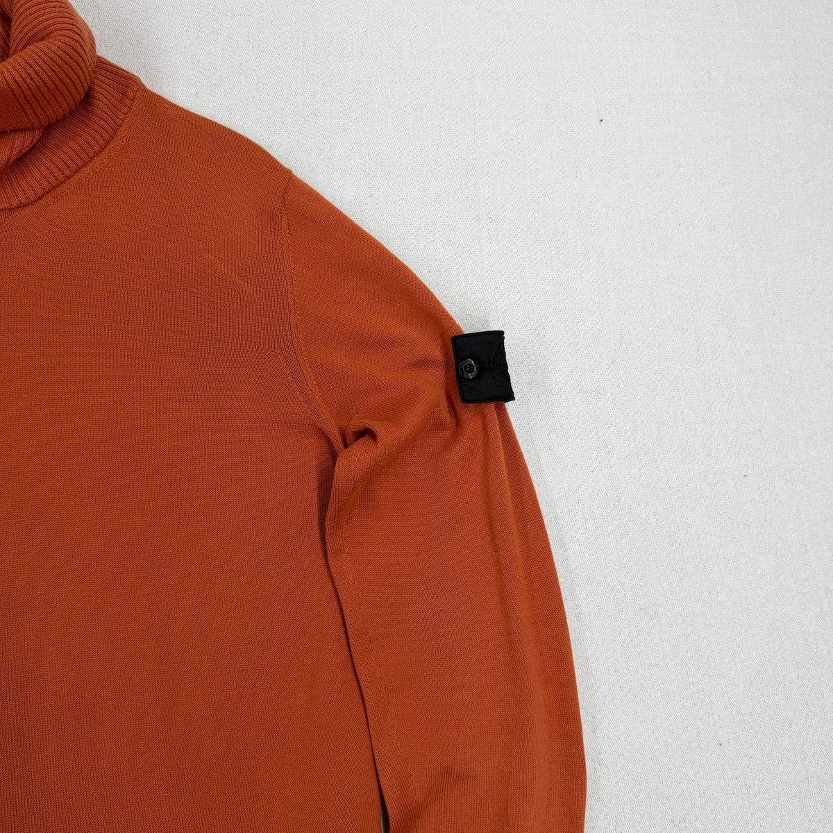 Stone Island Shadow Project AW19 Cotton Roll Neck Knit — detail