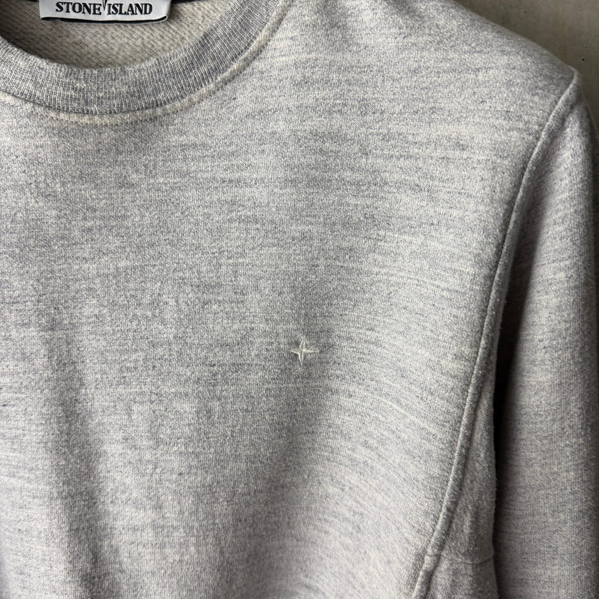 Stone Island Stellina  Sweatshirt Grey — detail