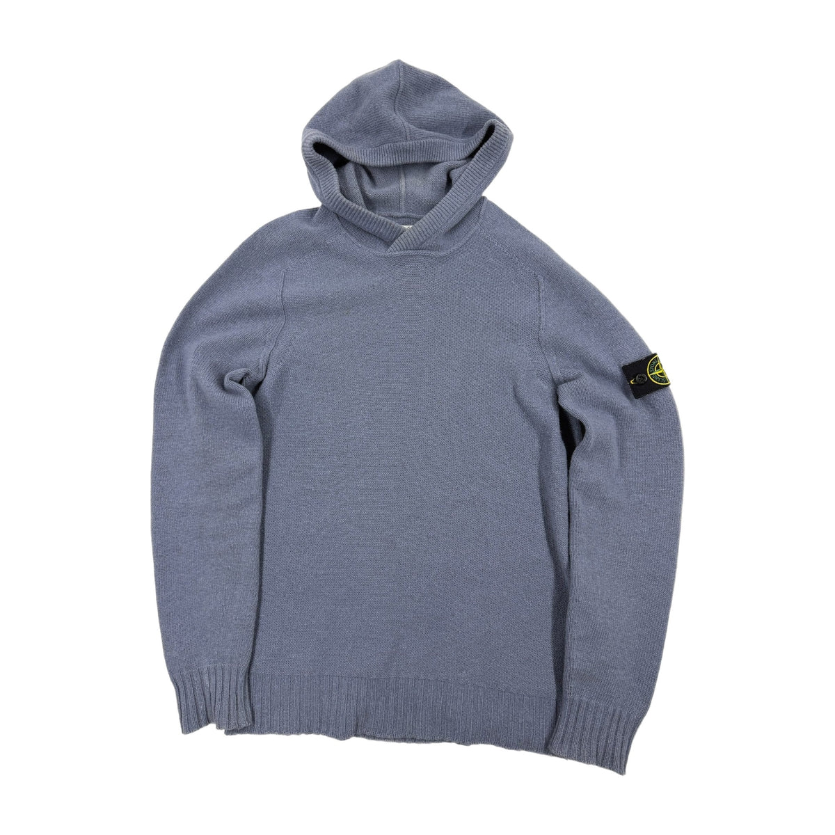 Stone Island Lambswool Naslan Hood Sweater — front