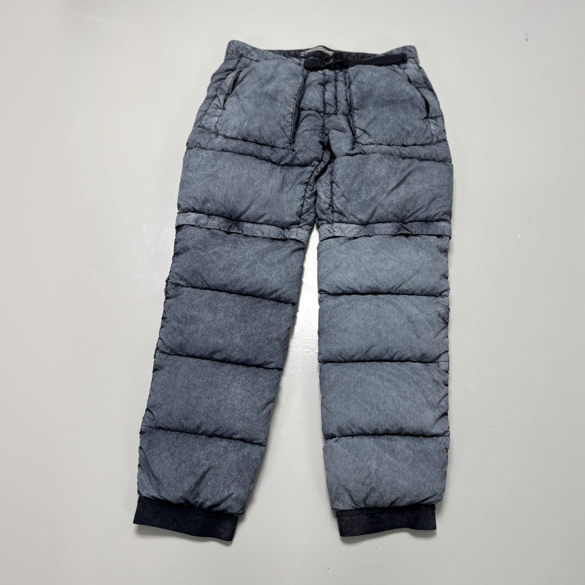 Stone Island Tela Nylon Down Frost  2 in 1 Trousers — front