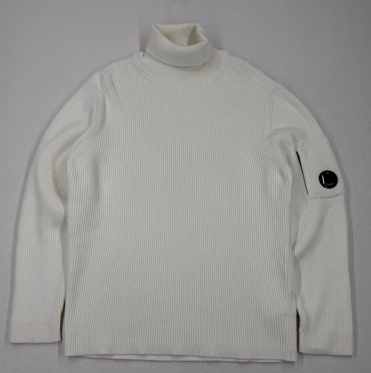 C.P. Company Full Rib Turtleneck Knit — front