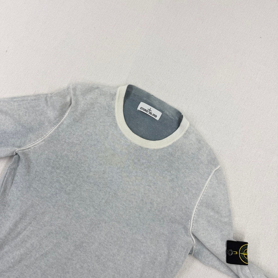 Stone Island Hand Sprayed Sweater SS16 — detail