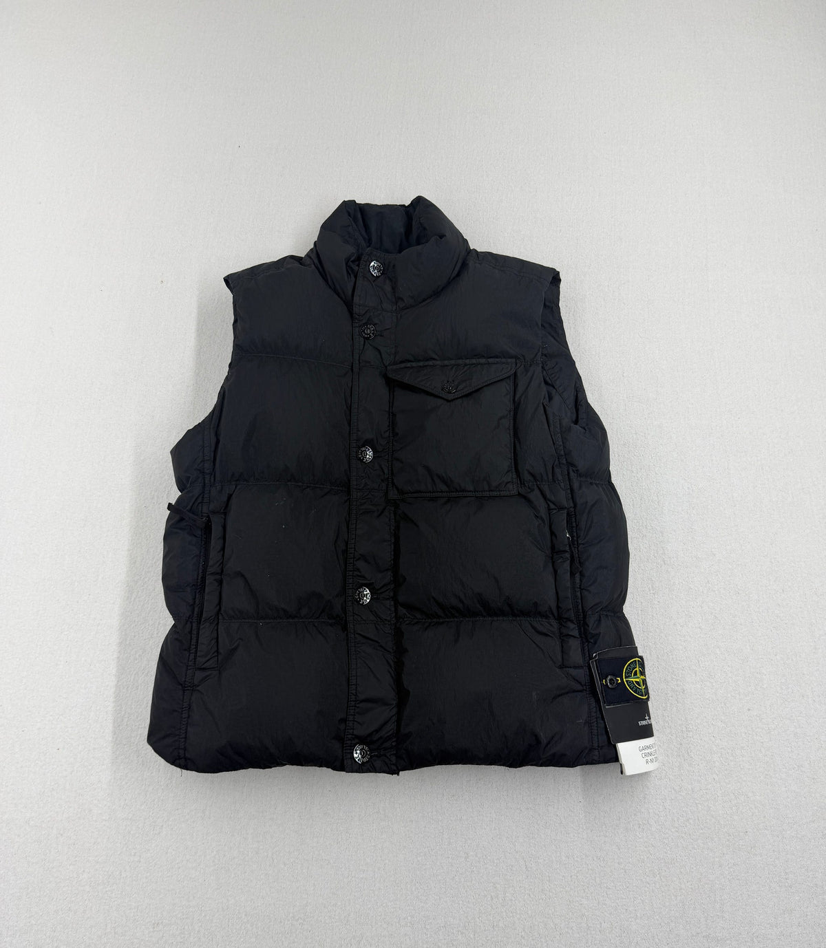 Stone Island Crinkle Reps R-NY Down Vest — front