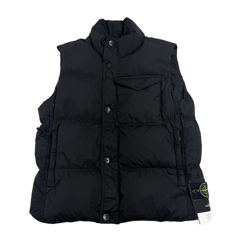 Stone Island Crinkle Reps R-NY Down Vest — front