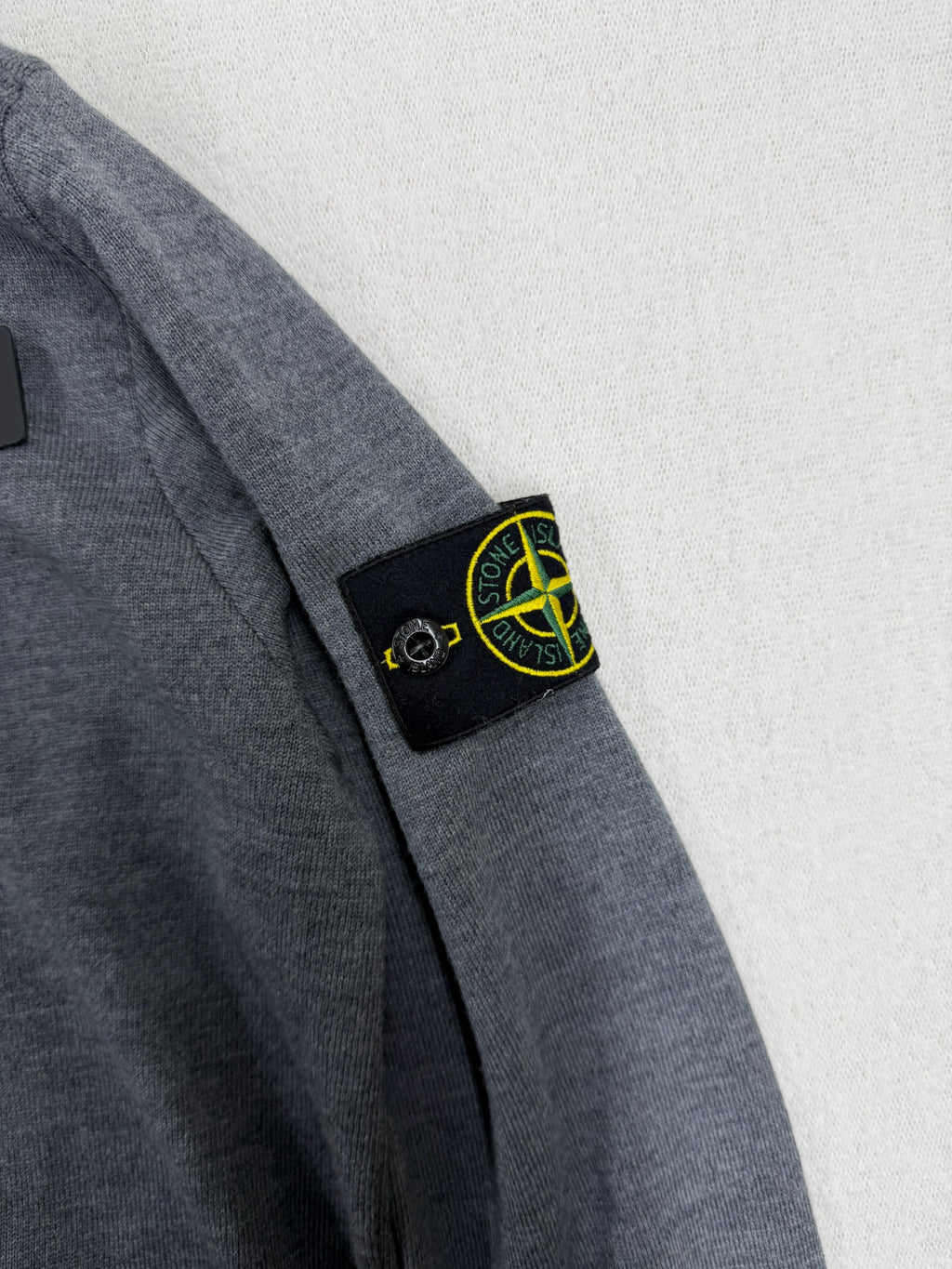 Stone Island Pure RWS Wool Turtleneck — badge
