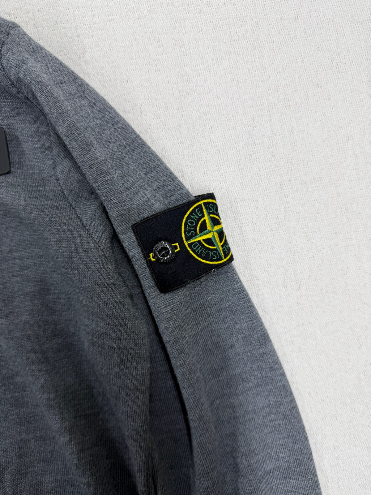 Stone Island Pure RWS Wool Turtleneck — badge