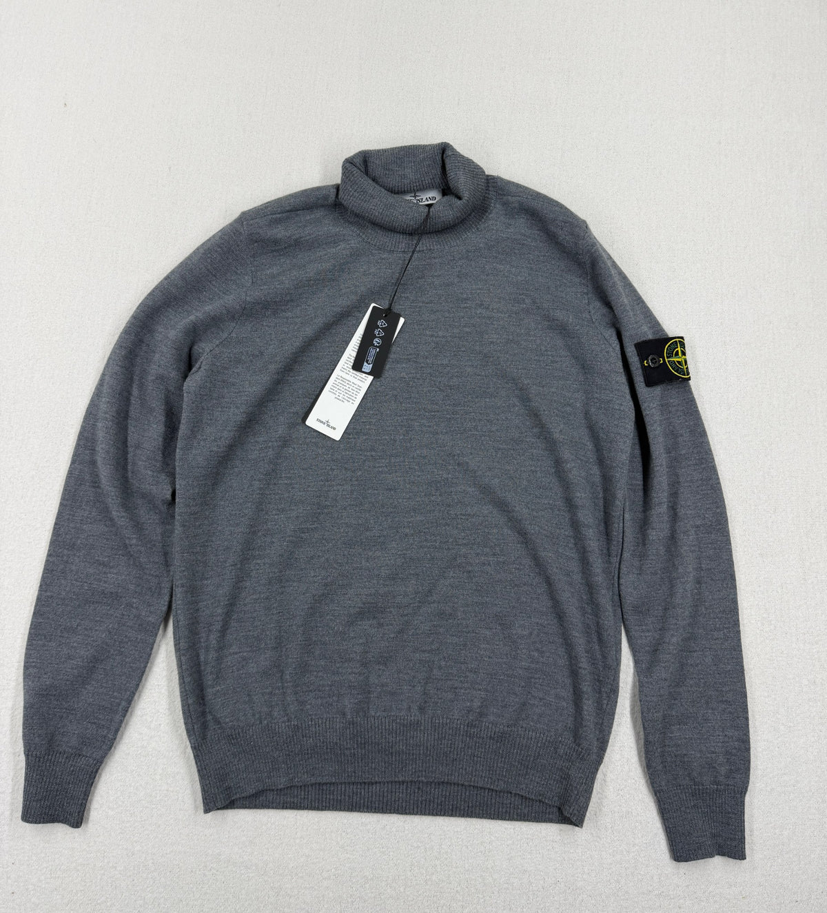 Stone Island Pure RWS Wool Turtleneck — front