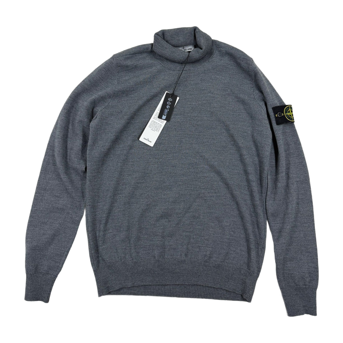 Stone Island Pure RWS Wool Turtleneck — front