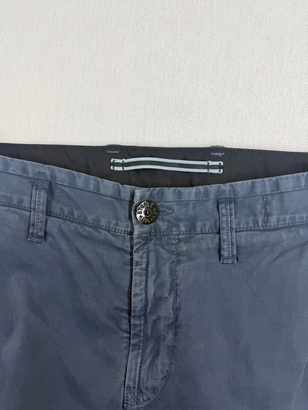 Stone Island SS22 Type SK Washed Cargo Pants — detail