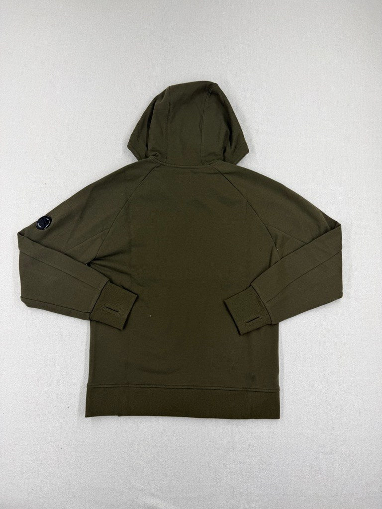 C.P. Company Diagonal Hooded Zip Lens Sweatshirt — back
