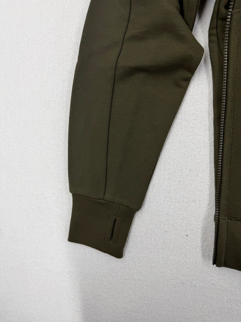 C.P. Company Diagonal Hooded Zip Lens Sweatshirt — detail