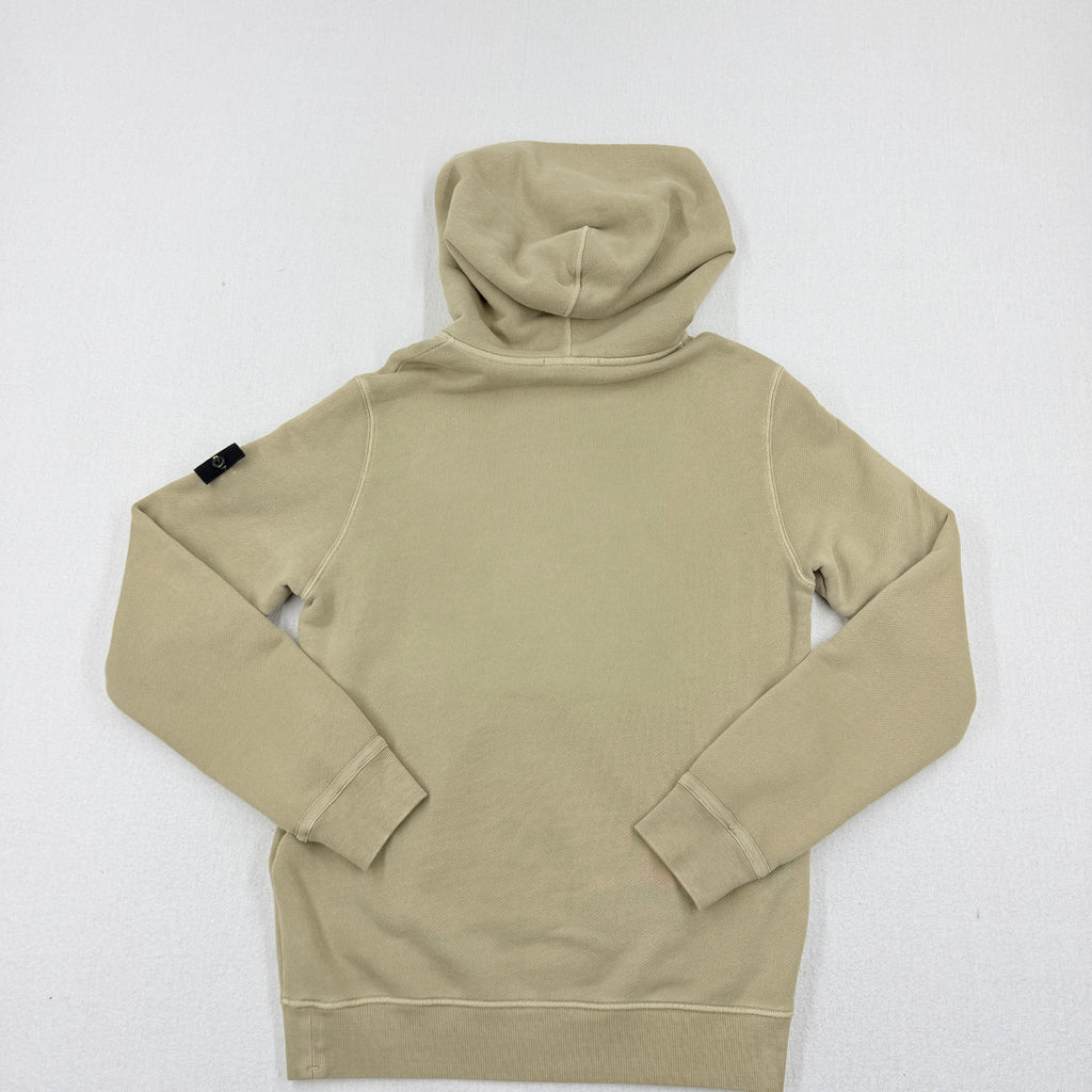 Stone Island AW24 Diagonal Fleece Old Effect Hoodie — back