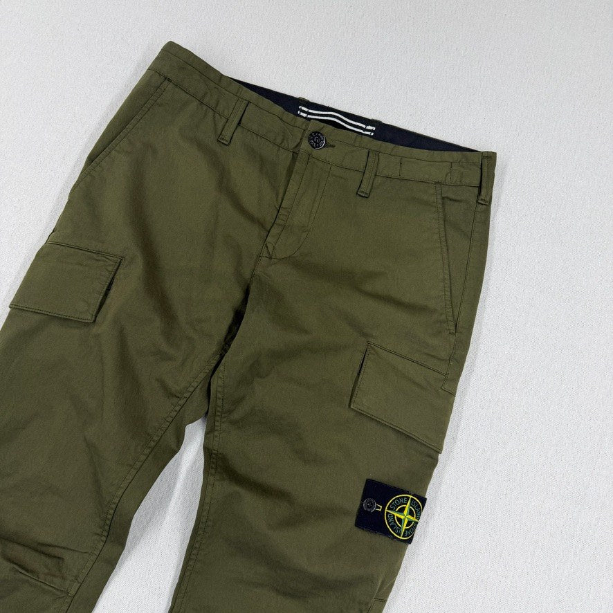 Stone Island AW23 Cotton Cargo Skinny Fit — detail
