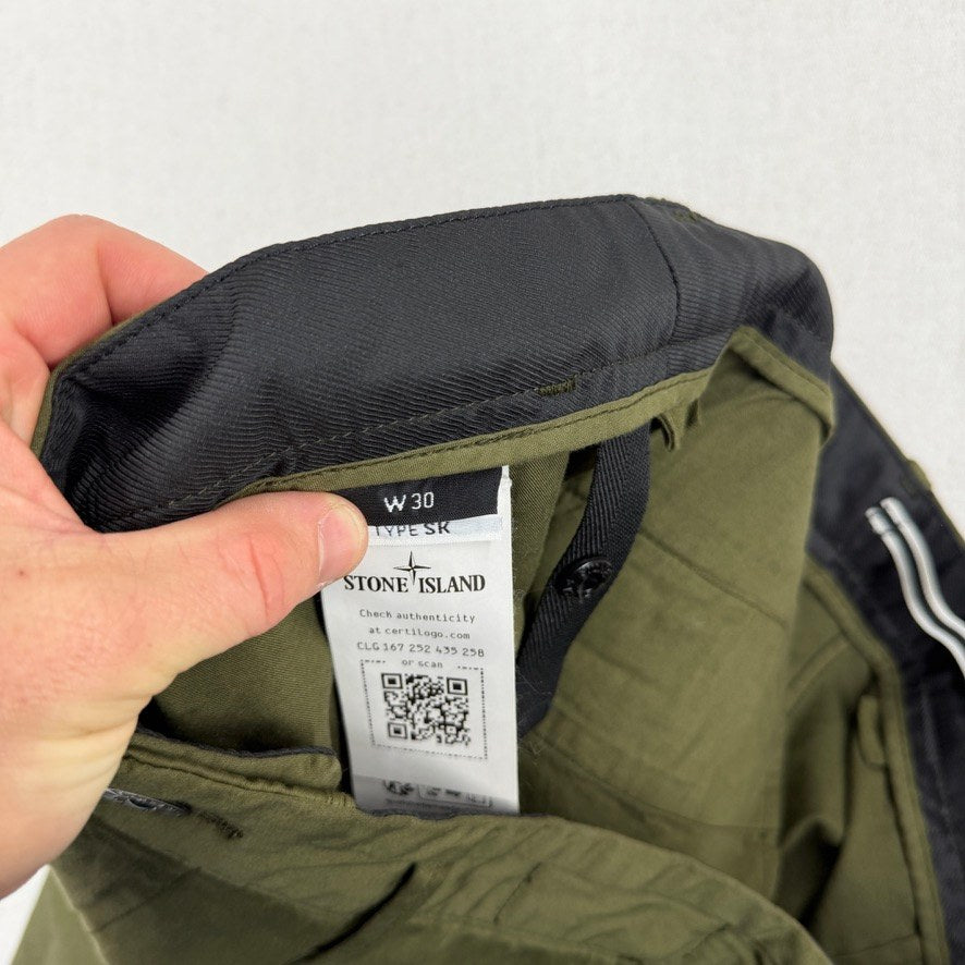 Stone Island AW23 Cotton Cargo Skinny Fit — detail