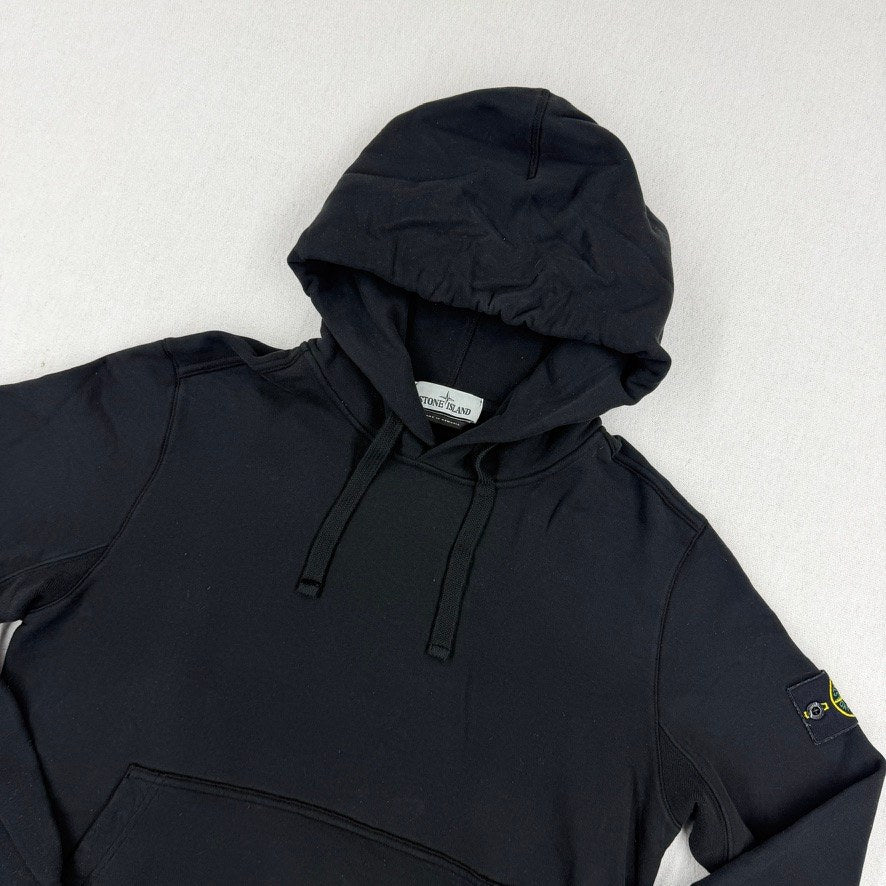 Stone Island Hoodie Sotf Cotton Fleece — detail