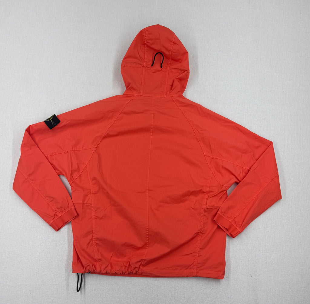 Stone Island SS22 Supima Cotton Twill Anorak Jacket — back