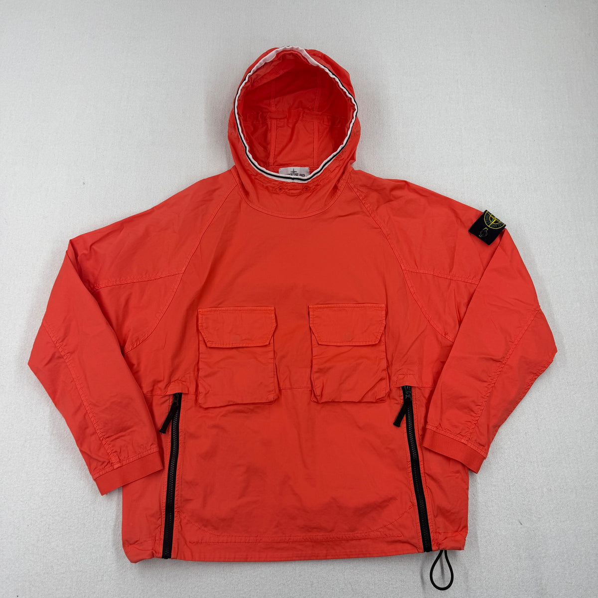 Stone Island SS22 Supima Cotton Twill Anorak Jacket — front