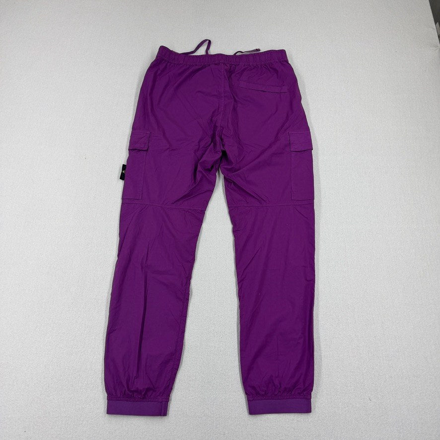 Stone Island Regular Tapered Stretch Cotton Tela Paracadute — back