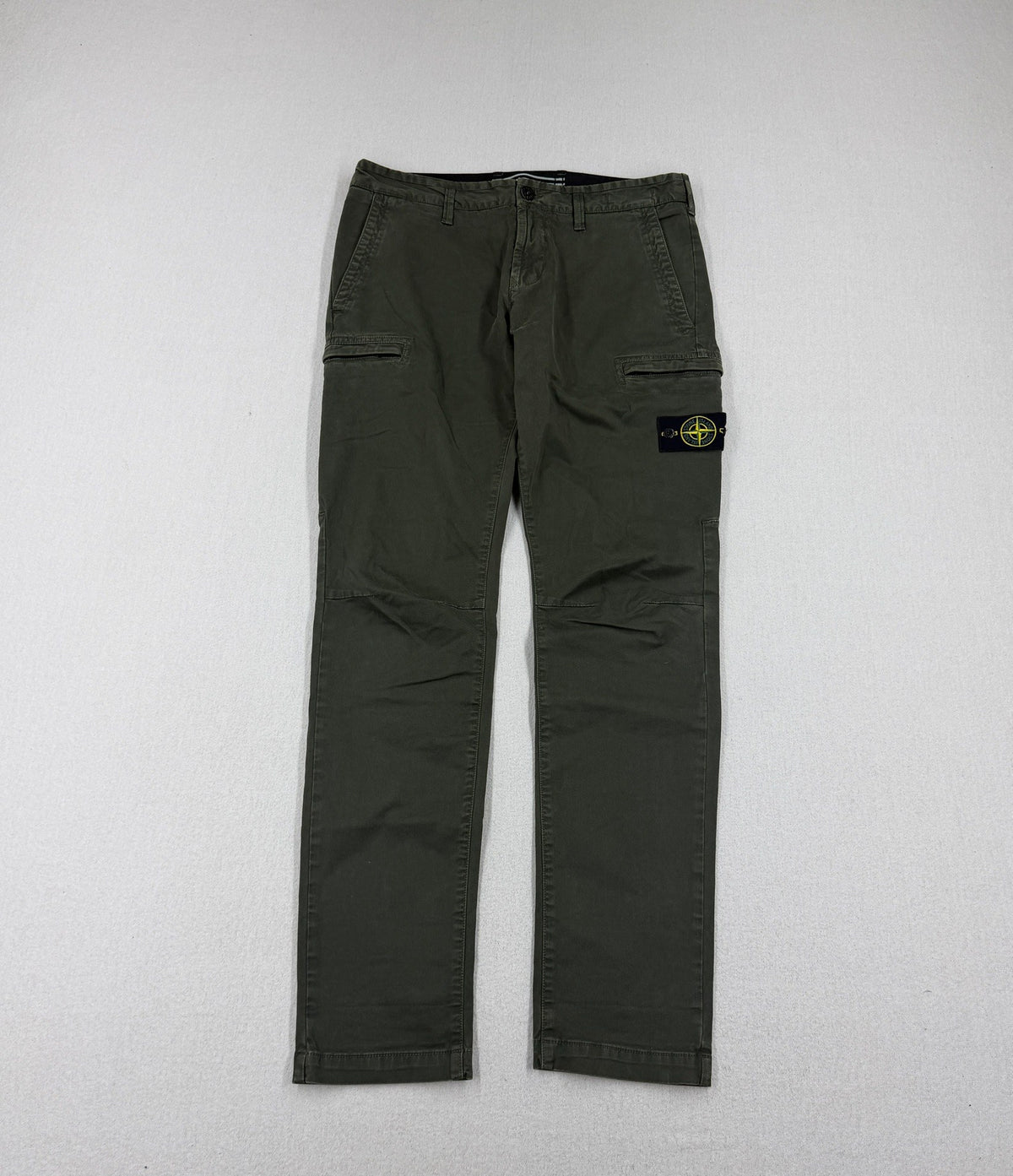 Stone Island AW20 Type SK Skinny Cargo Pants — front