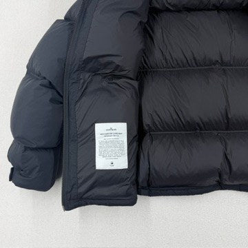 Stone Island AW25 Matt Ripstop Cordura Down Jacket — detail