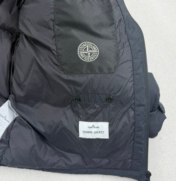 Stone Island AW25 Matt Ripstop Cordura Down Jacket — detail