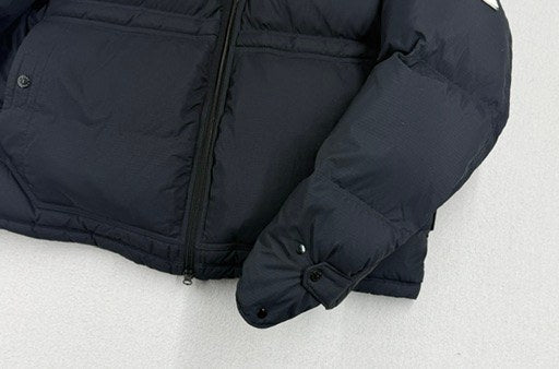 Stone Island AW25 Matt Ripstop Cordura Down Jacket — detail