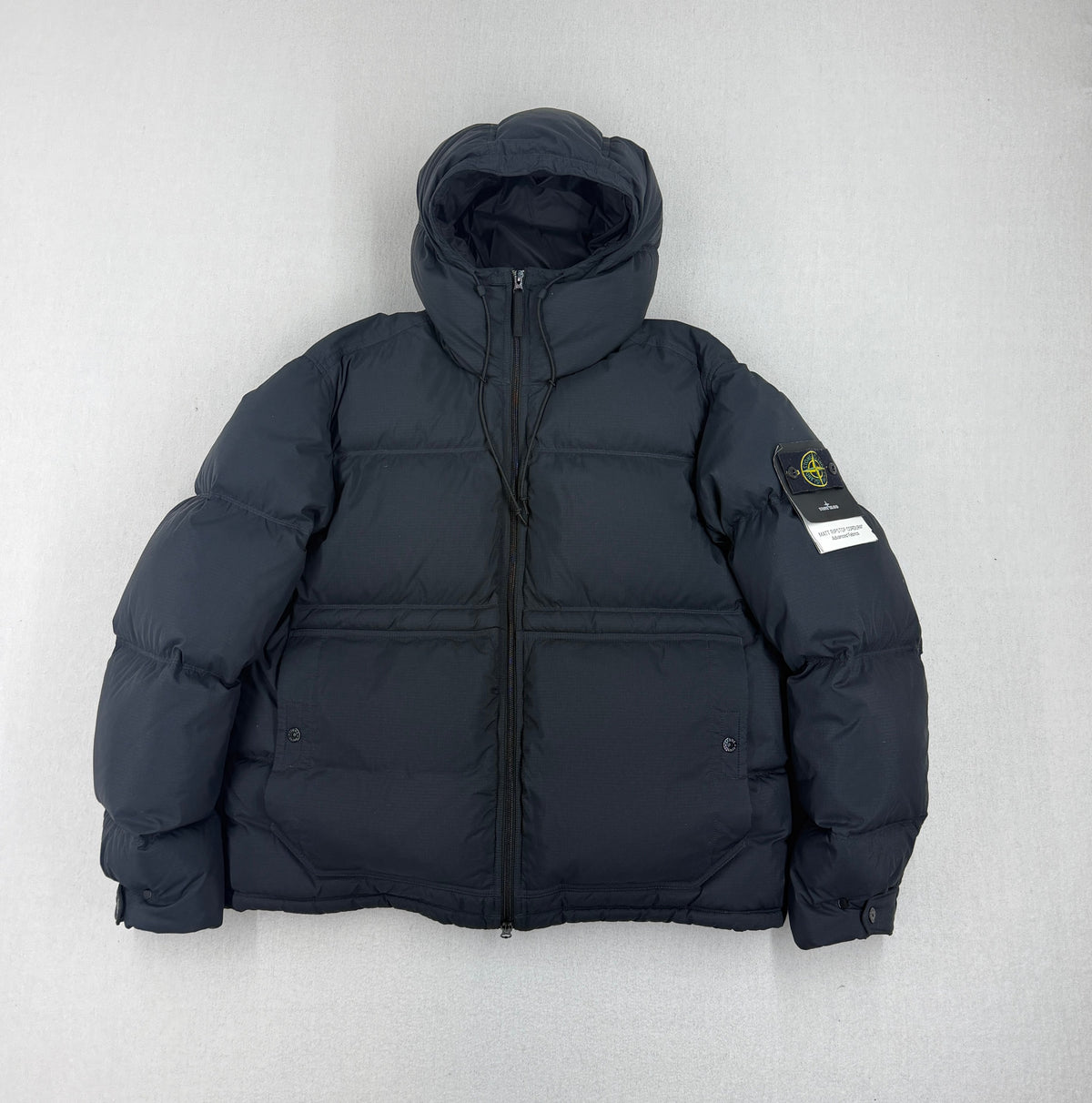 Stone Island AW25 Matt Ripstop Cordura Down Jacket — front