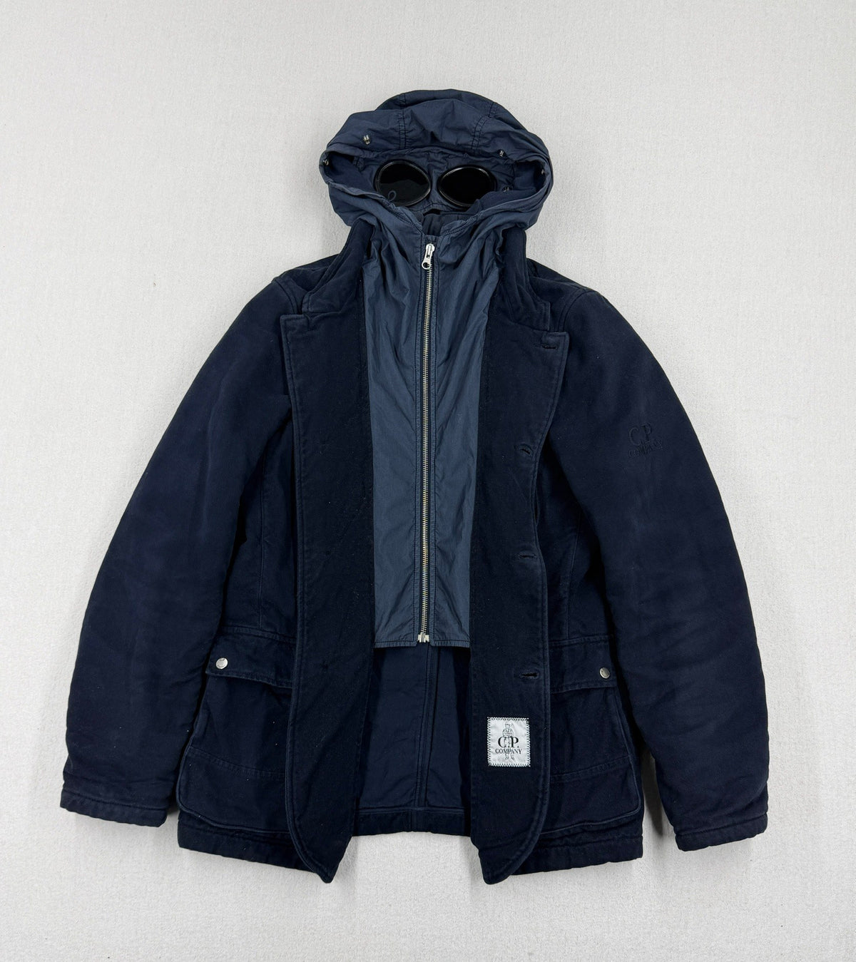 C.P. Company C.P. Company AW08 Goggle Hooded Cotton Jacket — detail