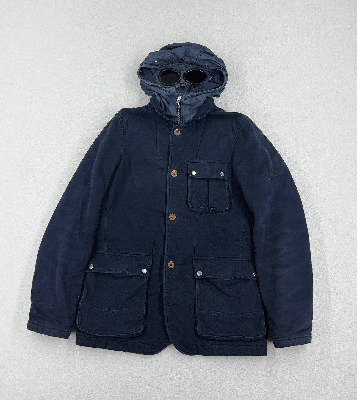 C.P. Company AW08 Goggle Hooded Cotton Jacket — front
