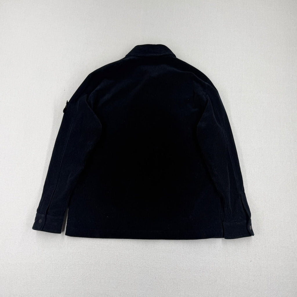 Stone Island Cotton AW26 Corduroy Overshirt — back