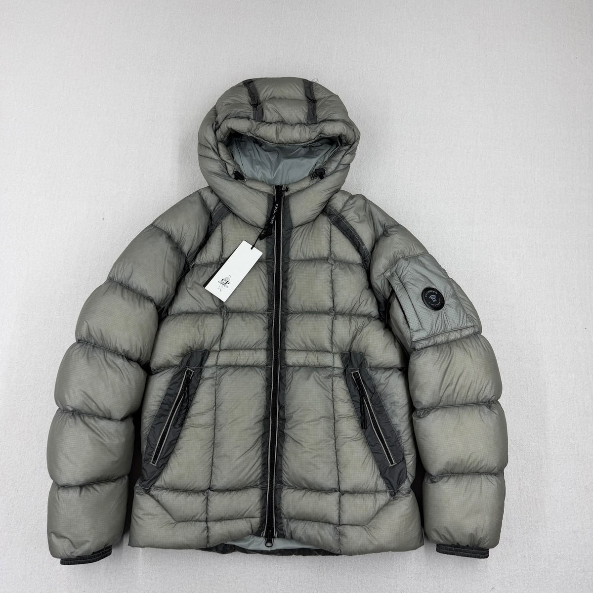 C.P. Company AW26 DD Shell Hooded Down Jacket — front