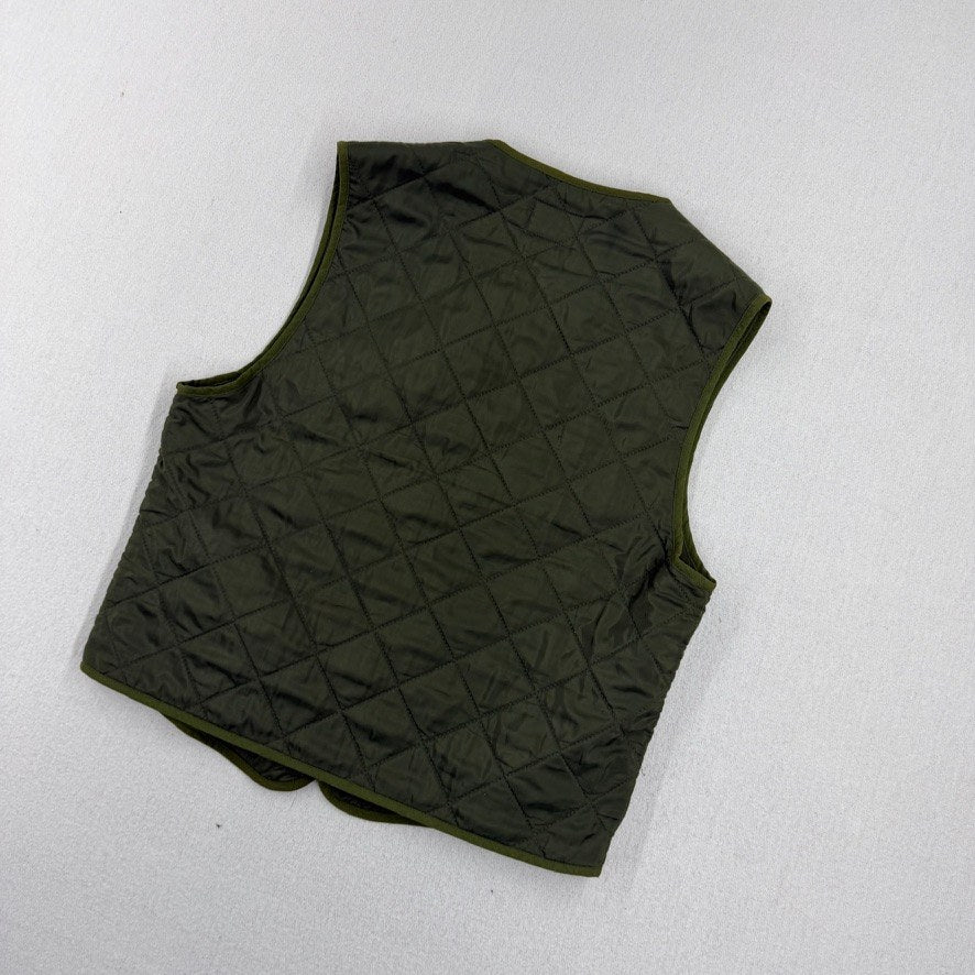 C.P. Company Ideas From Massimo Osti 80's Vintage Qilted Gilet — back